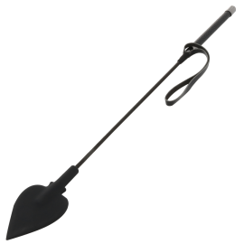 Fouet en Silicone Noir 60cm