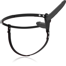 FETISH SUBMISSIVE DOUBLE PENETRIX STRAP-ON BLACK UP