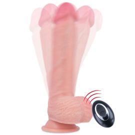 Vibrateur en Silicone Liquide Télécommande Premium Apache 20.5 Cm -O- 4.62 Cm