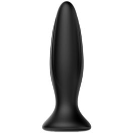 Plug Anal Vibrateur Noir Rechargeable