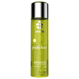 Fruity Love Effet Réchauffant Huile de Massage Vanille et Poire d'Or 120 Ml