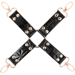 BEGME - BLACK EDITION CRAVATE EN CUIR VEGAN