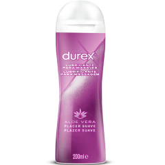DUREX - GEL LUBRIFIANT DE MASSAGE DOUX À L'ALOE VERA 200 ML