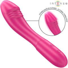 INTENSE FUN - Belinda Vibrateur 19 Cm Flexible 10 Vibrations Rose