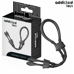 ADDICTED TOYS - Corde en Silicone Réglable pour le Pénis