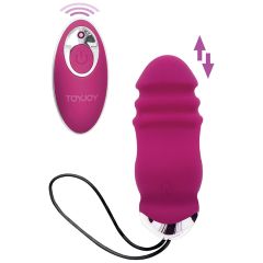 TOYJOY - HAPPINESS SUNN SIDE UP AND DOWN VIBRATEUR FUCHSIA TÉLÉCOMMANDE