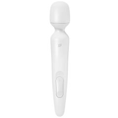 SATISFYER - WAND ERLAND MASSEUR VIBRANT BLANC
