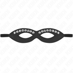 KINK - MASQUE POUR LES YEUX AVEC MINI RIVETS MODÈLE 1 20,5 x 5,5 CM
