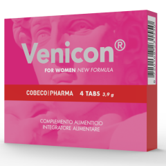 COBECO - VENICON SUPPLÉMENT LIBIDO FÉMININ 4 CAPSULES