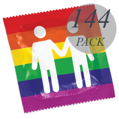 PASANTE - PRÉSERVATIFS FORMAT GAY PRIDE 144 PACK